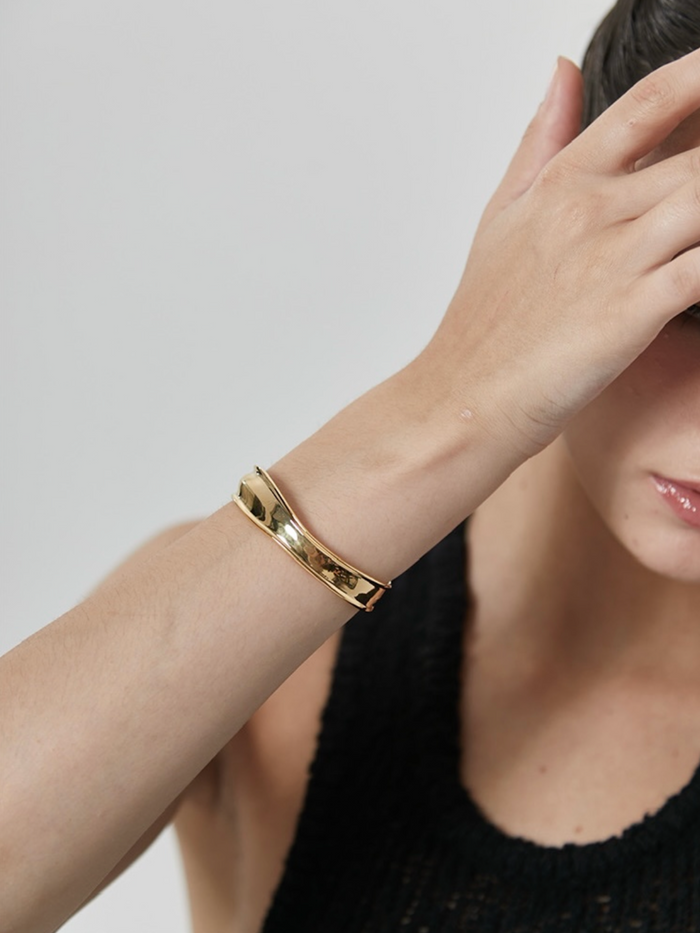 Harper Gold Cuff Bracelet