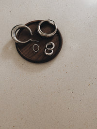 BALINESE OAKWOOD JEWELRY PLATE