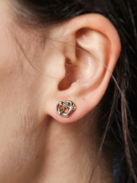 KYRA HEART EAR STUDS