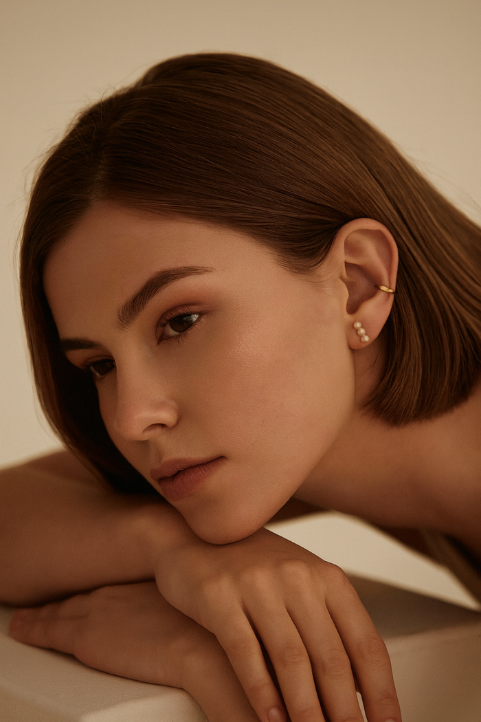 Ashley Pearl Earrings