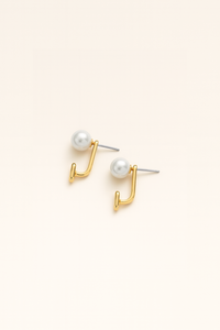 Celine Pearl Jacket Earrings
