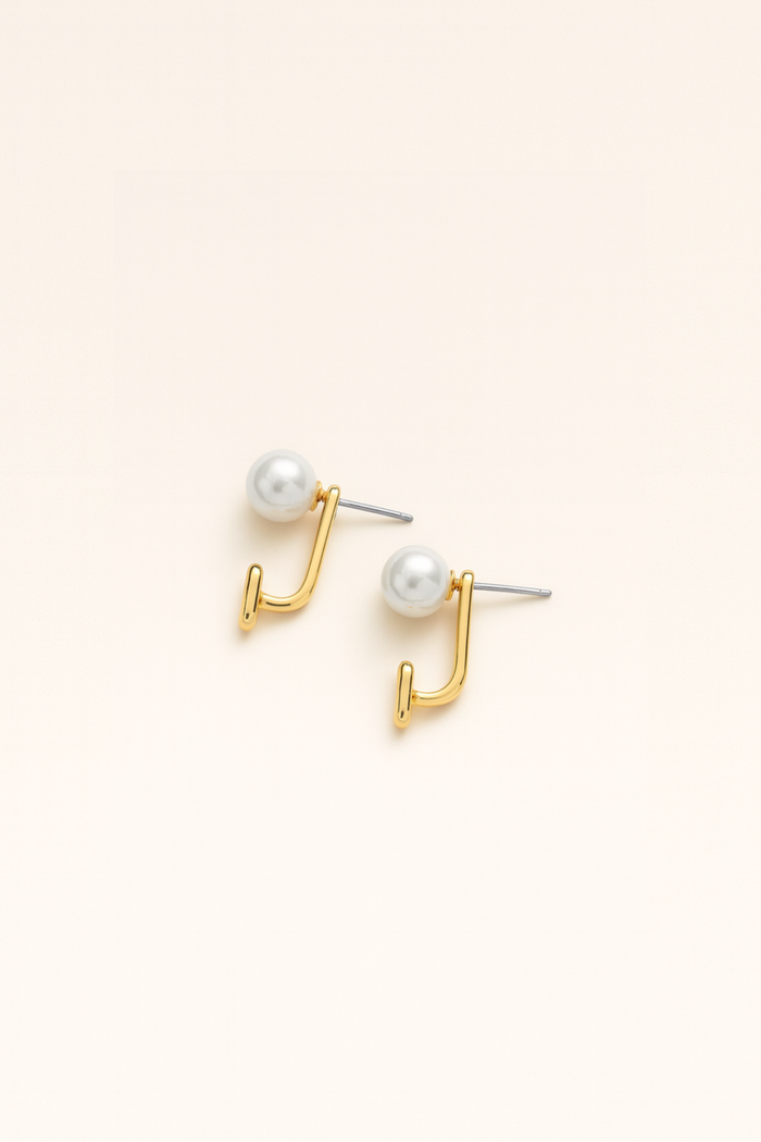 Celine Pearl Jacket Earrings