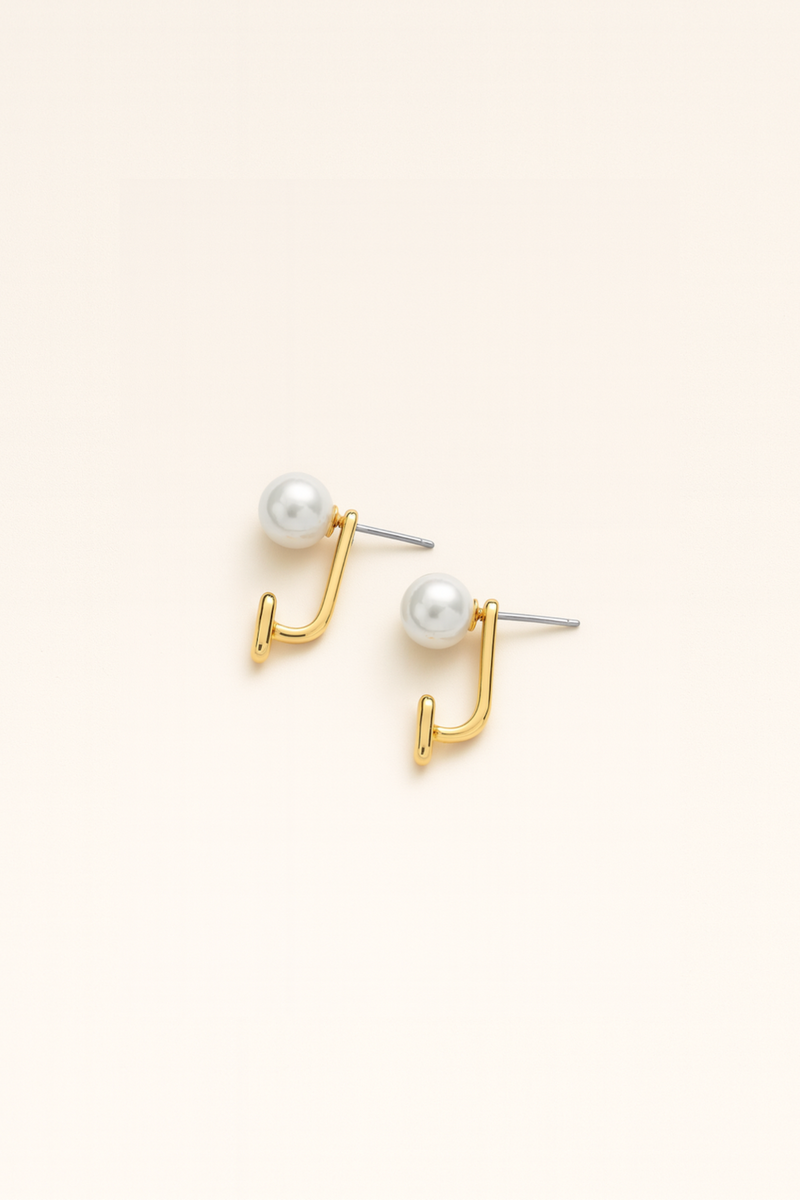 Celine Pearl Jacket Earrings