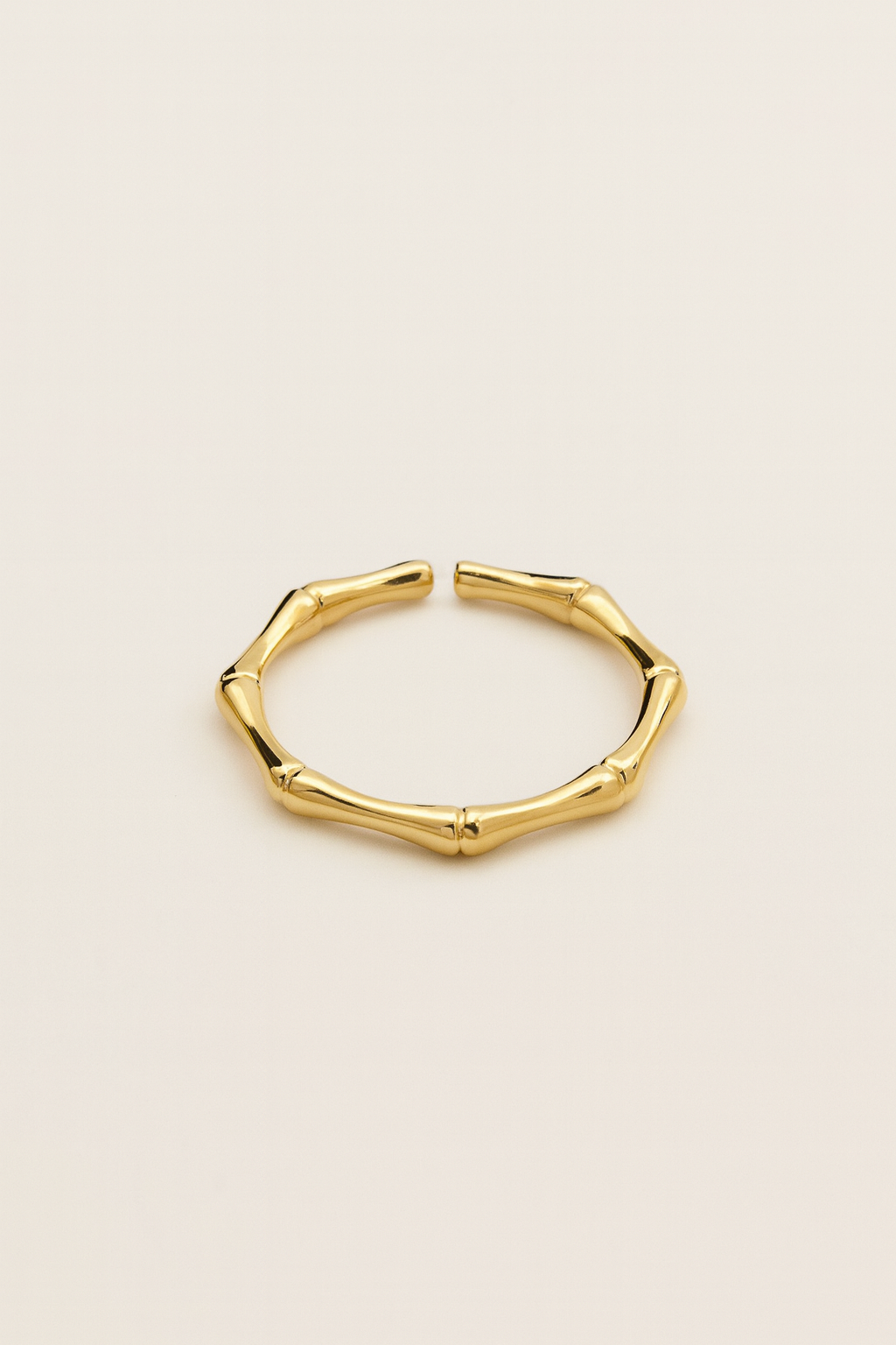 EDNA BAMBOO GOLD RING