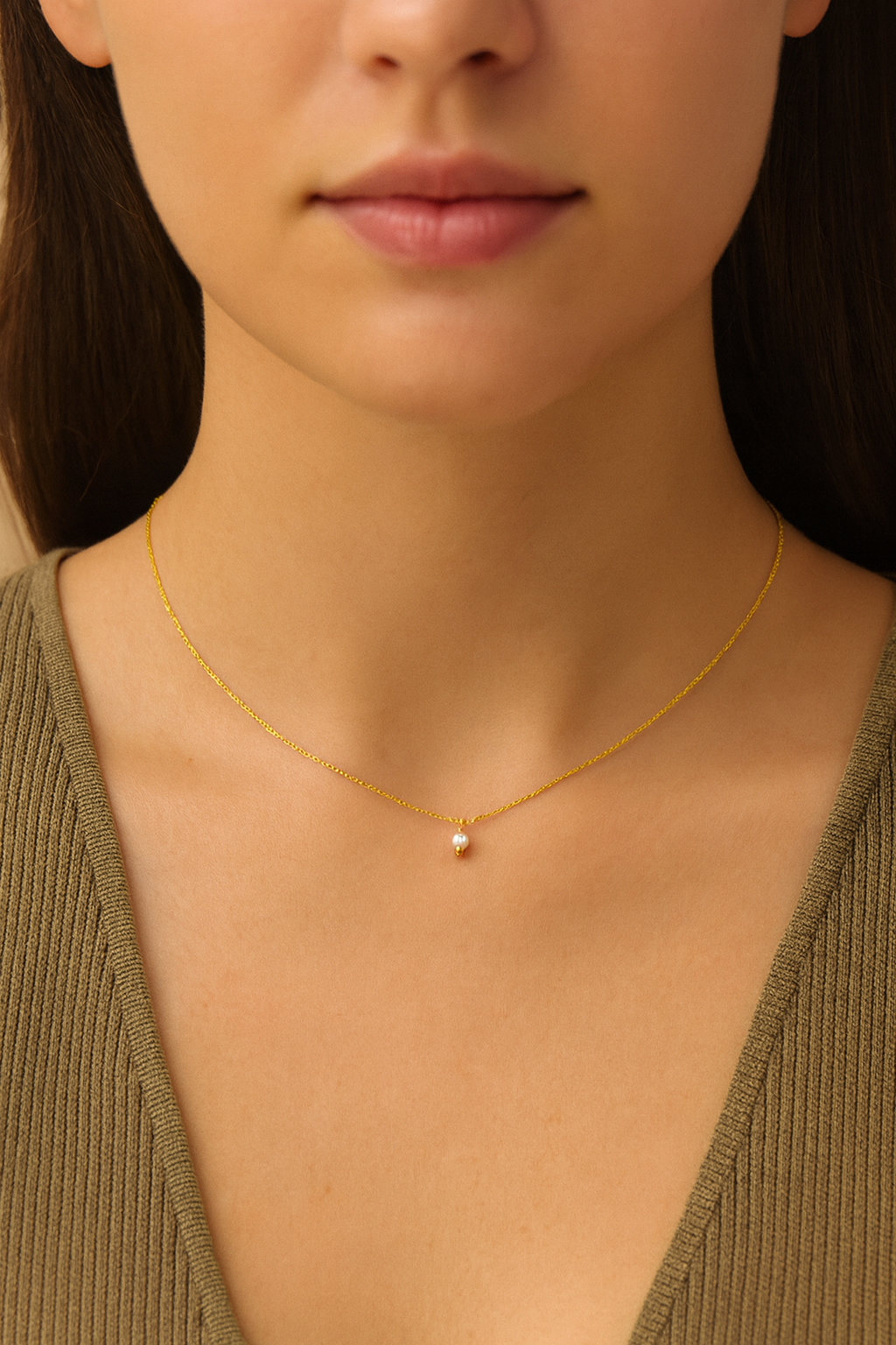 Elise Pearl Necklace