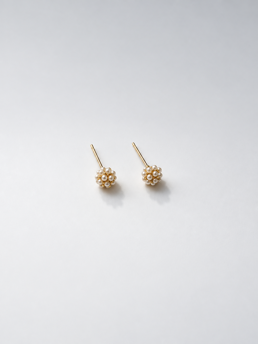 Gina Pearl Cluster Earrings