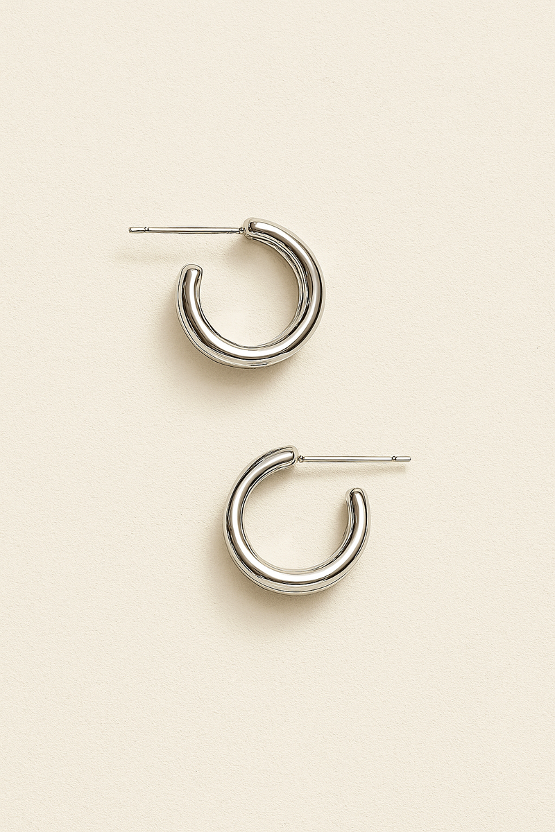 HERA DOUBLE HOOP EARRINGS