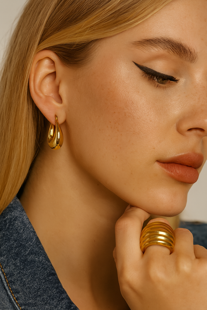 INES HOOP EARRINGS