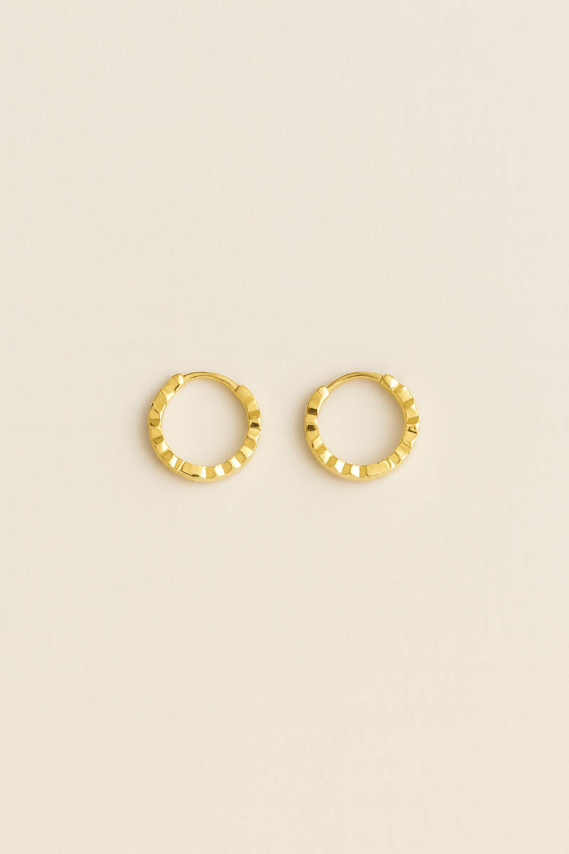 Jacqueline Gold Mini Hoops