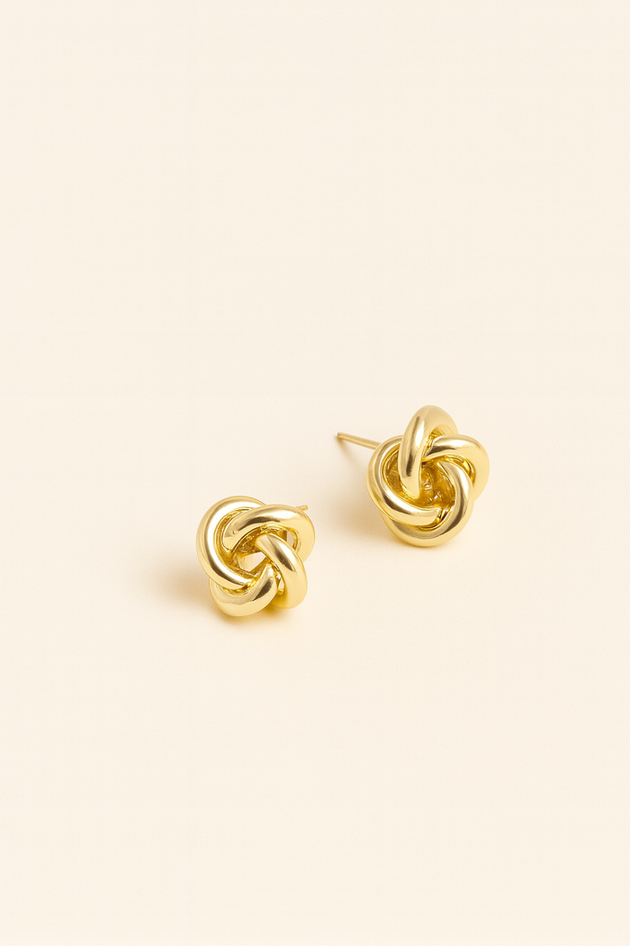JOSIE KNOT EAR STUDS