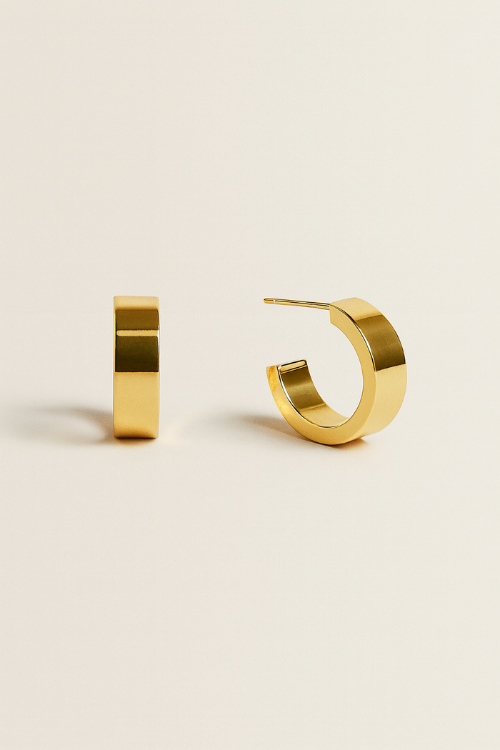 Mabel Bold Gold Earrings