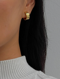 Mabel Bold Gold Earrings
