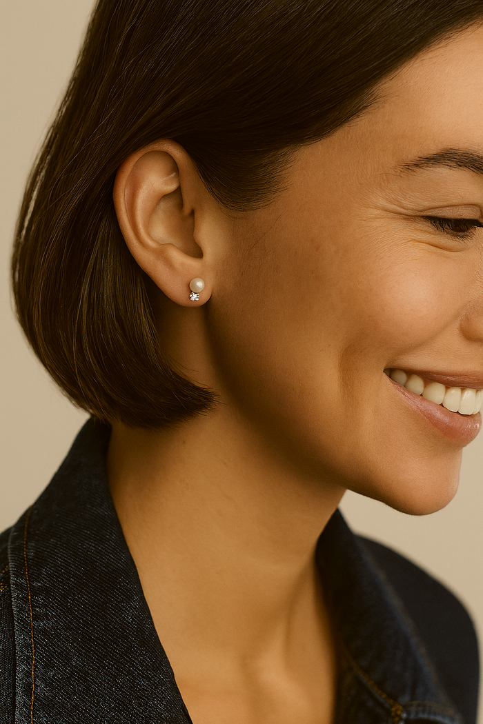 Malin Pearl Earrings