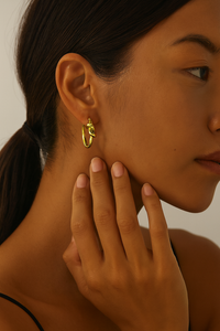 MIA GOLD KNOT EARRINGS