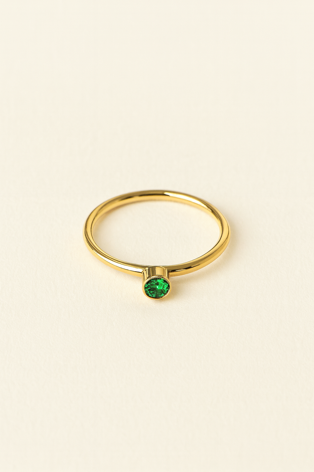 REIA GREEN TOPAZ RING
