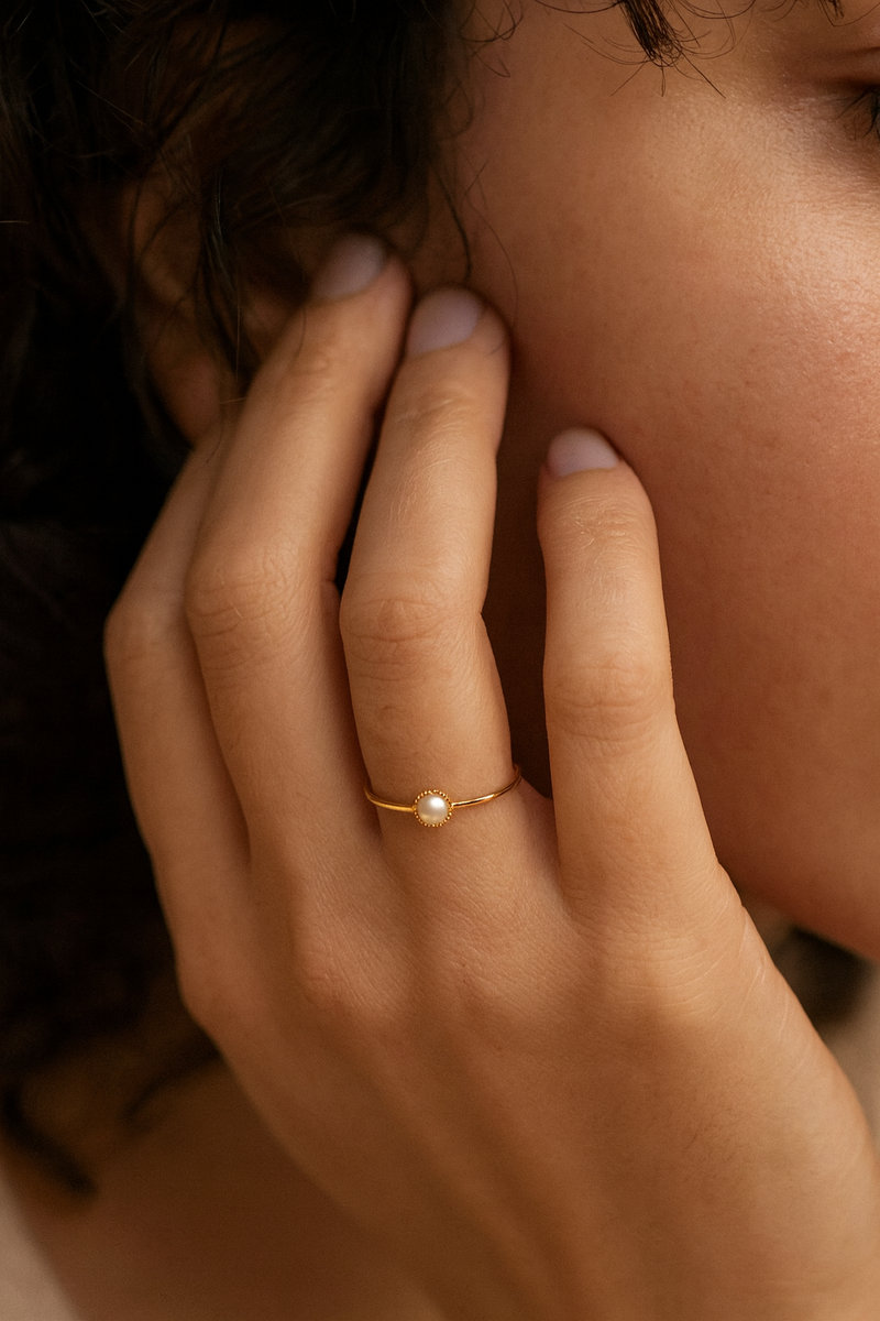 Simone Pearl Ring