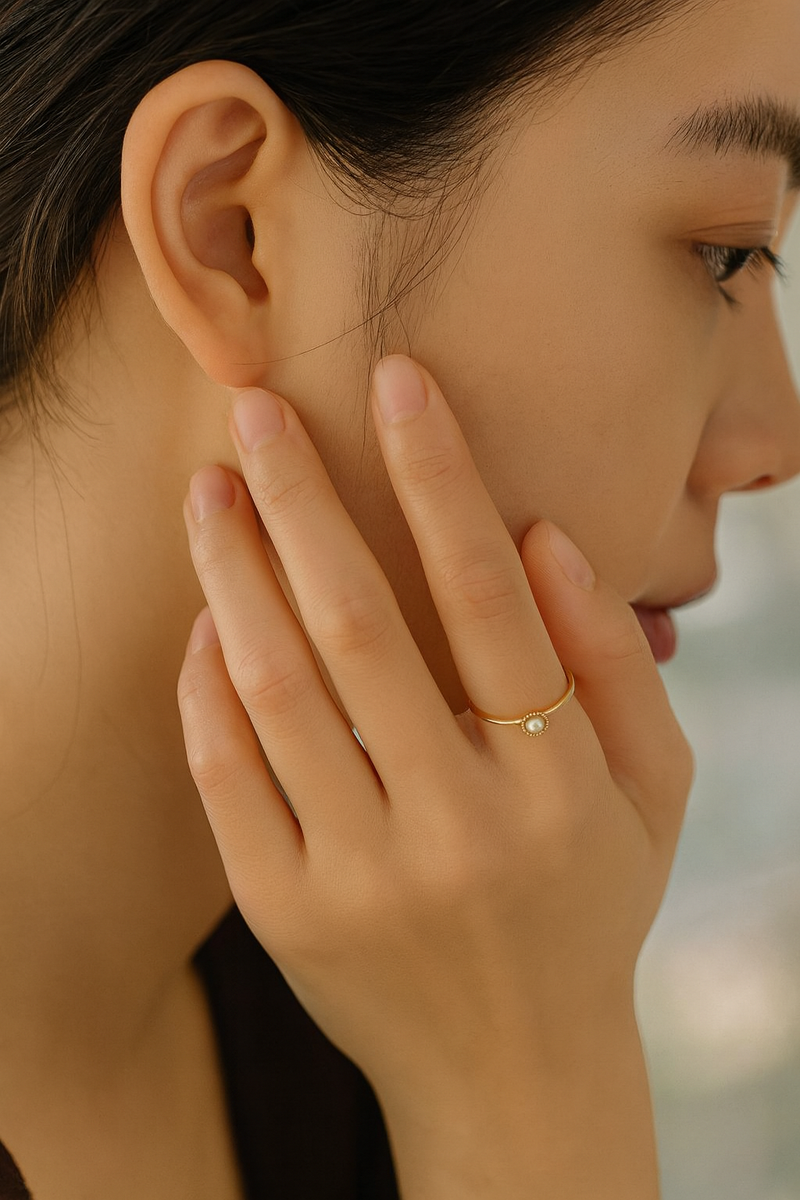 Simone Pearl Ring