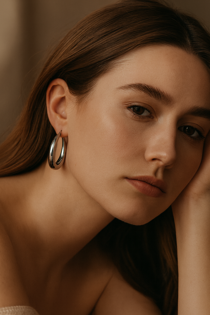 SOFIA BOLD HOOP EARRINGS