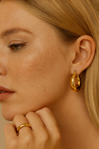 THEA BOLD HOOP EARRINGS