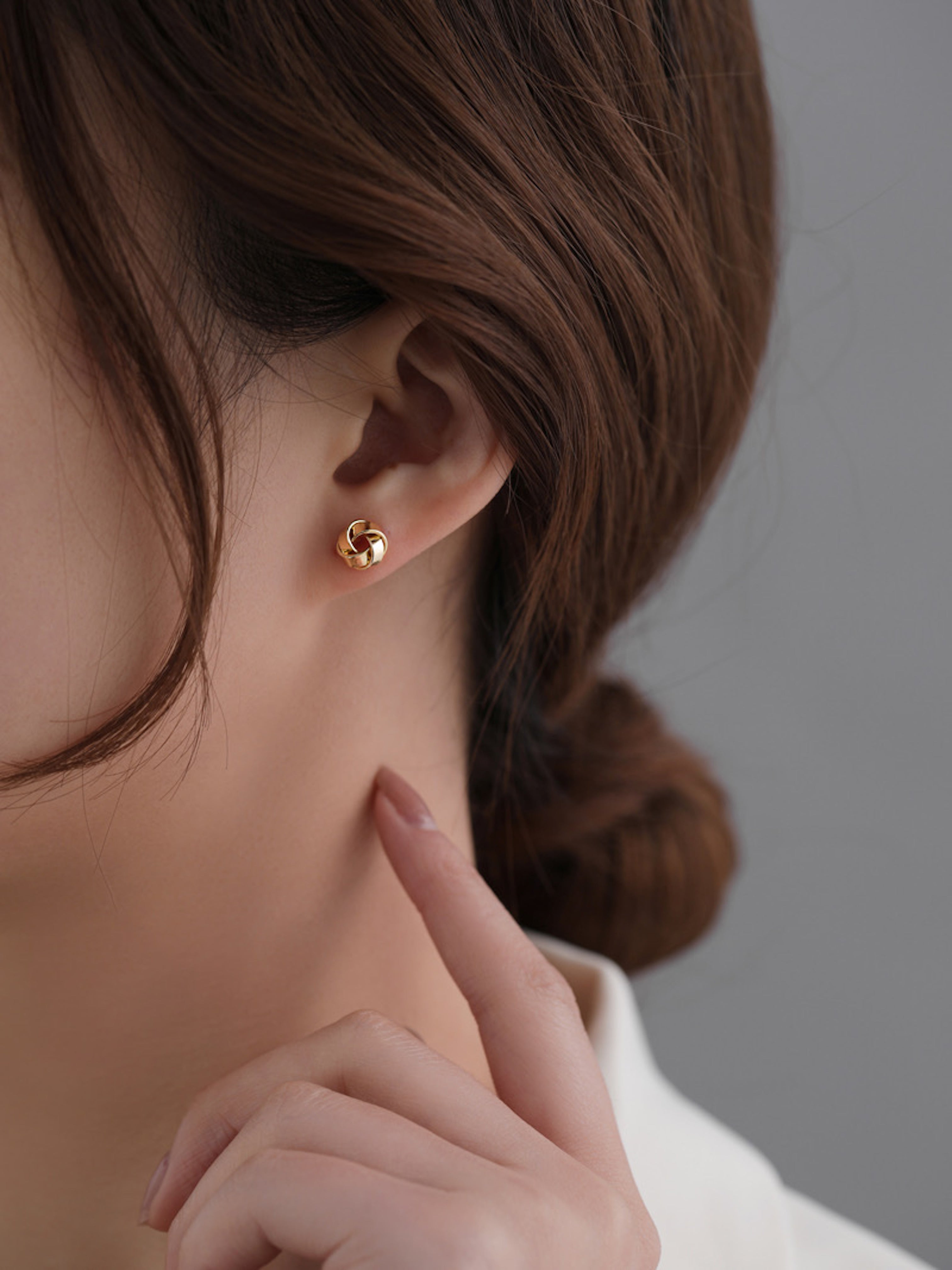 Plain on sale ear studs